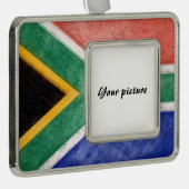 南アフリカ シルバープレートフレームオーナメント (右)