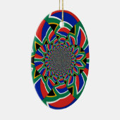 南アフリカ セラミックオーナメント (右)