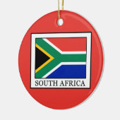 南アフリカ セラミックオーナメント (左)