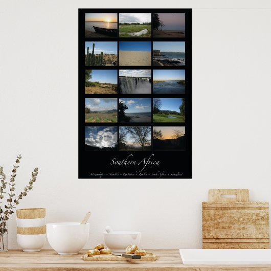 南アフリカ ポスター (キッチン)
