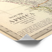 南アフリカ ポスター (角)