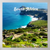 南アフリカ ポスター (正面)