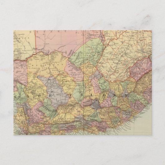 南アフリカ ポストカード (正面)