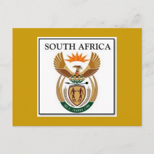 南アフリカ ポストカード (正面)