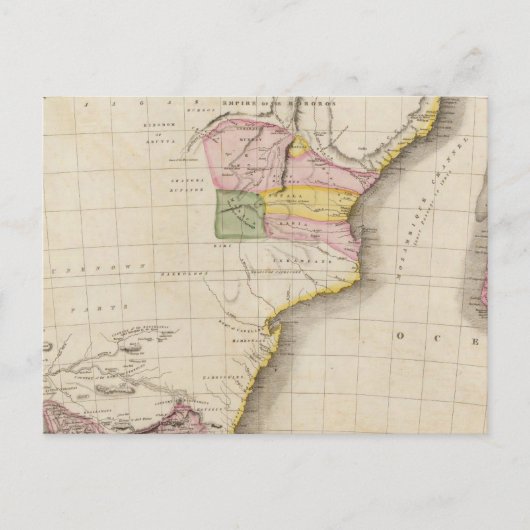 南アフリカ ポストカード (正面)