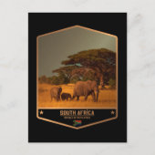 南アフリカ ポストカード (正面)