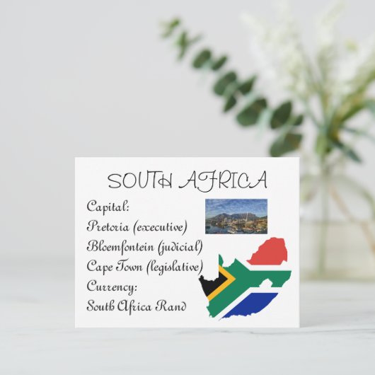 南アフリカ ポストカード (スタンド正面)