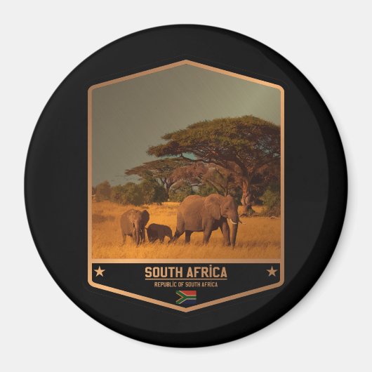 南アフリカ マグネット (正面)