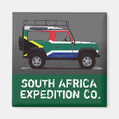 南アフリカ マグネット (正面)