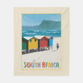 南アフリカ | ムイゼンバーグビーチ フリースブランケット (正面)