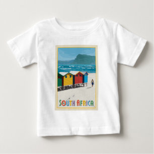 南アフリカ   ムイゼンバーグビーチ ベビーTシャツ