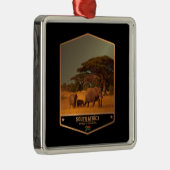 南アフリカ メタルオーナメント (右)
