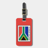 南アフリカ ラゲッジタグ (正面縦)