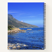 南アフリカ，ロッキー岬の海岸線， ノートブック (裏面)