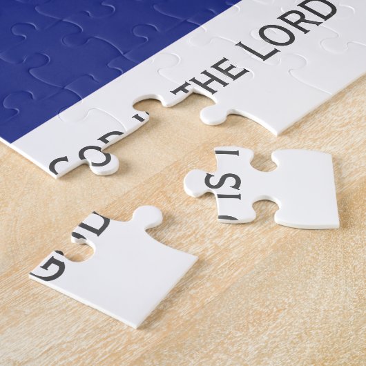 南アフリカ|国賛美民|南アフリカ国旗 ジグソーパズル (側面)