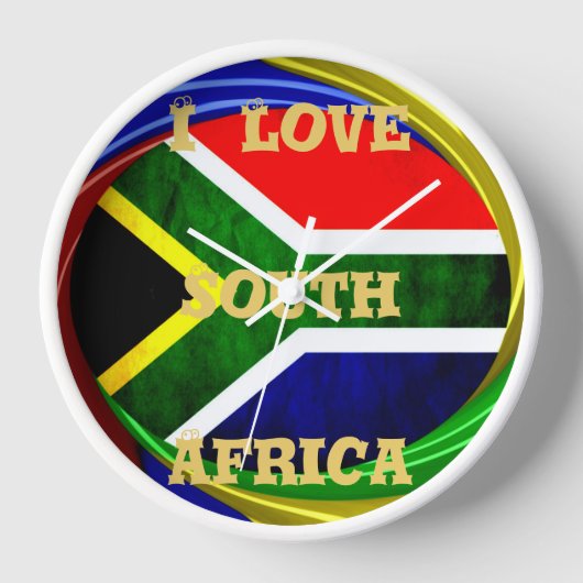南アフリカ 壁時計 (正面)
