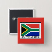 南アフリカ 缶バッジ (正面&裏面)