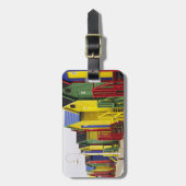 南アフリカ、西ケープ、セントジェームス。カラフル ラゲッジタグ (正面縦)