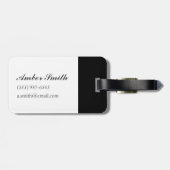 南アフリカ、西ケープ、セントジェームス。カラフル ラゲッジタグ (裏面横)