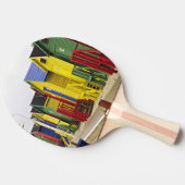 南アフリカ、西ケープ、セントジェームズ。カラフル 卓球ラケット (横)