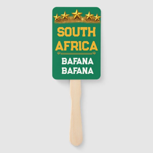 南アフリカ 2026 年世界大会: 金のトロフィー 11 ハンドファン (裏面)