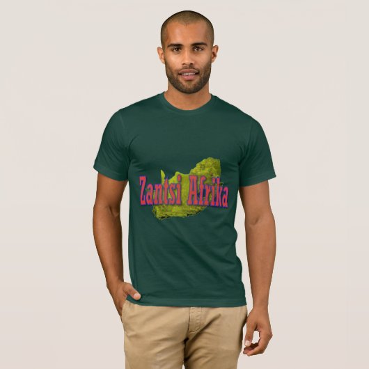南アフリカ Tシャツ (正面フル)