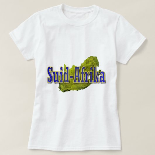 南アフリカ Tシャツ (デザイン正面)