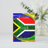 南アフリカMama Africa カスタマイズ製品 ポストカード (スタンド正面)