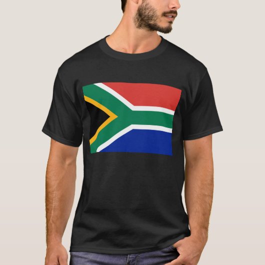 南アフリカTシャツ国旗 Tシャツ (正面)