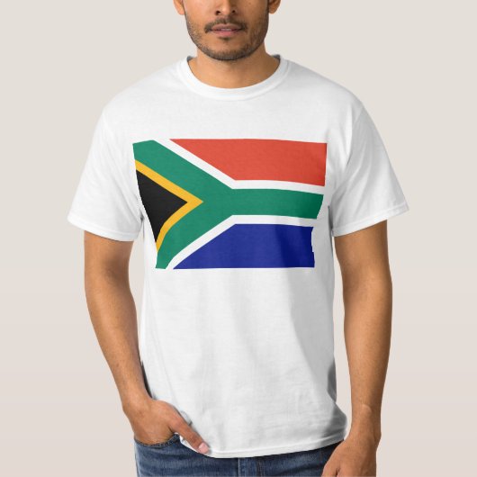 南アフリカTシャツ国旗 Tシャツ (正面)