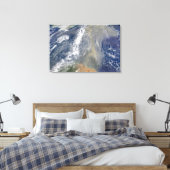 南アメリカに向かう塵 キャンバスプリント (インサイチュ (寝室))