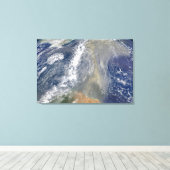 南アメリカに向かう塵 キャンバスプリント (インサイチュ (ウッドフロア))