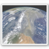 南アメリカに向かう塵 シール (正面)