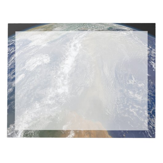 南アメリカに向かう塵 ノートパッド (正面)