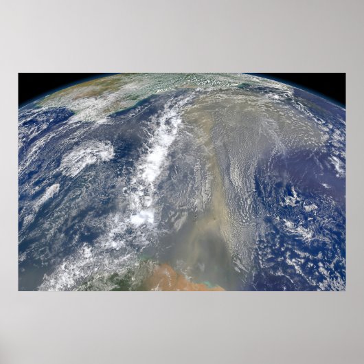 南アメリカに向かう塵 ポスター (正面)