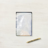 南アメリカに向かう塵 ポストイット (デスク上)