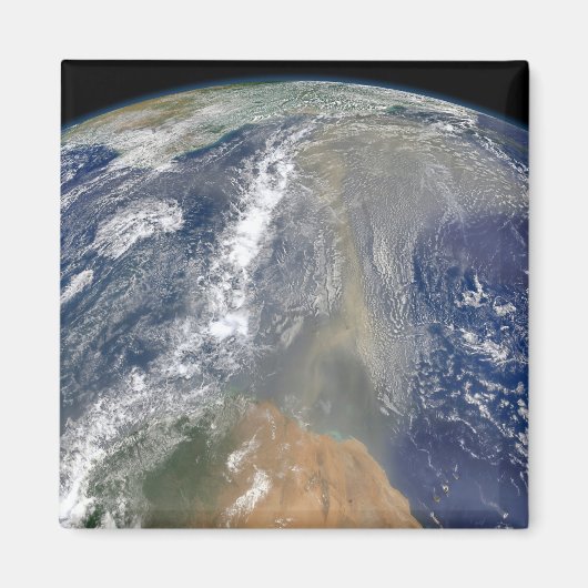 南アメリカに向かう塵 マグネット (正面)