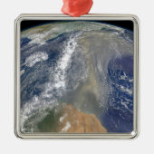 南アメリカに向かう塵 メタルオーナメント (正面)