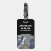 南アメリカに向かう塵 ラゲッジタグ (裏面縦)