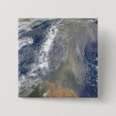 南アメリカに向かう塵 缶バッジ (正面)