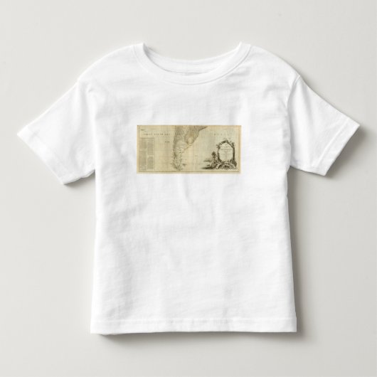 南アメリカの南部 トドラーTシャツ (正面)