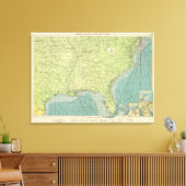 南アメリカの大西洋港 キャンバスプリント (インサイチュ (リビング))