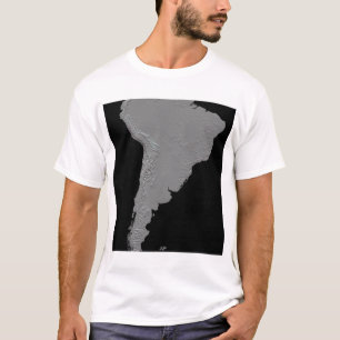 南アメリカの立体眺め Tシャツ