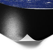 南アメリカを示す全地球2 フォトプリント            (角)