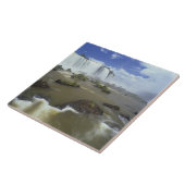 南アメリカブラジルイグワク滝高々と タイル (側面)