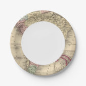 南アメリカマップバイミッチェル ペーパープレート (正面)