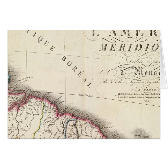 南アメリカ北東部 (正面横)