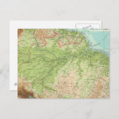 南アメリカ北部 ポストカード (正面/裏面)