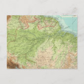 南アメリカ北部 ポストカード (正面)