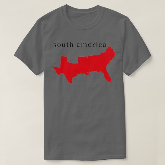 南アメリカ南統一された州 Tシャツ (デザイン正面)